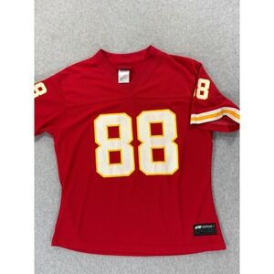 Kansas City Chiefs‎ Vintage Football Jersey (#88 Gonzales) Boy's Medium - Red